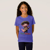 Viva Mexico Mariachi Axolotl| Cute 3D Musician Tシャツ (正面フル)