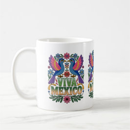 ¡Viva México! Mexican Pride Coffee Mug コーヒーマグカップ