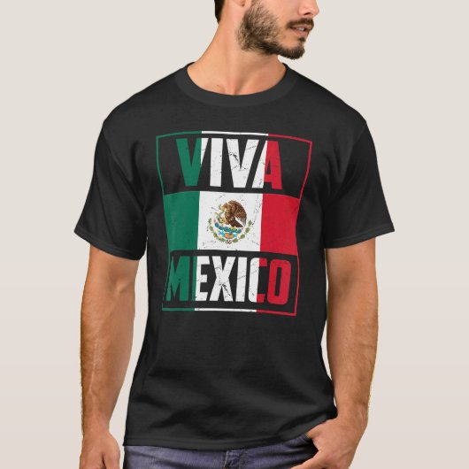 Viva Mexico   Mexico Independence Day Decorations Tシャツ (正面)