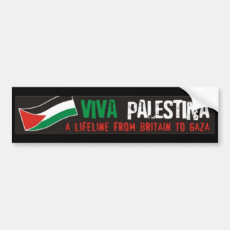VIVA PALESTINAのバンパーステッカー バンパーステッカー