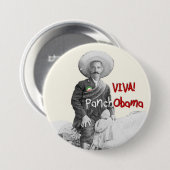 Viva PanchObama 缶バッジ (正面&裏面)