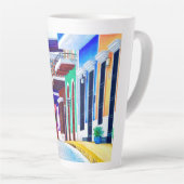 ¡Viva Puerto Rico! カフェラテマグ (右アングル)