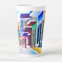 ¡Viva Puerto Rico! カフェラテマグ