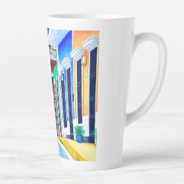 ¡Viva Puerto Rico! カフェラテマグ