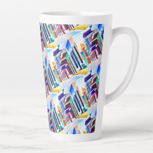 ¡Viva Puerto Rico! カフェラテマグ (右)