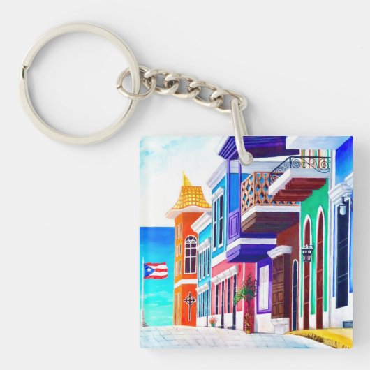 ¡Viva Puerto Rico! キーホルダー (正面)