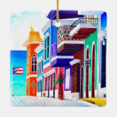 ¡Viva Puerto Rico! セラミックオーナメント (裏面)