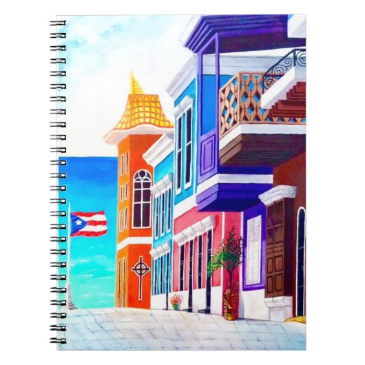 ¡Viva Puerto Rico! ノートブック (正面)