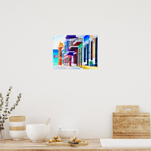 ¡Viva Puerto Rico! ポスター (キッチン)