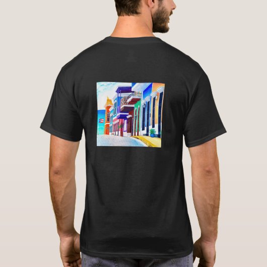 ¡Viva Puerto Rico! Tシャツ (裏面)
