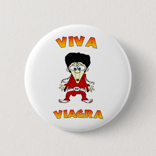 Viva Viagraボタン 缶バッジ (正面)