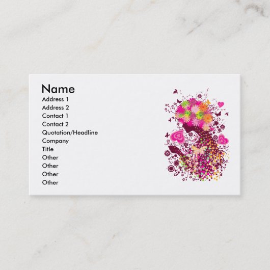 Vivace 名刺 (正面)