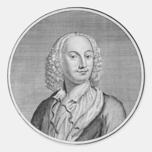 Vivaldi Sticker ラウンドシール (正面)