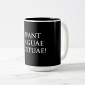 Vivantの舌状器官Mortuae ツートーンマグカップ (正面右)