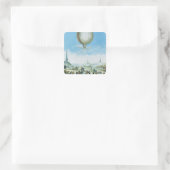 Vivaraisおよび第一便oのAnnonayの眺め スクエアシール (バッグ)