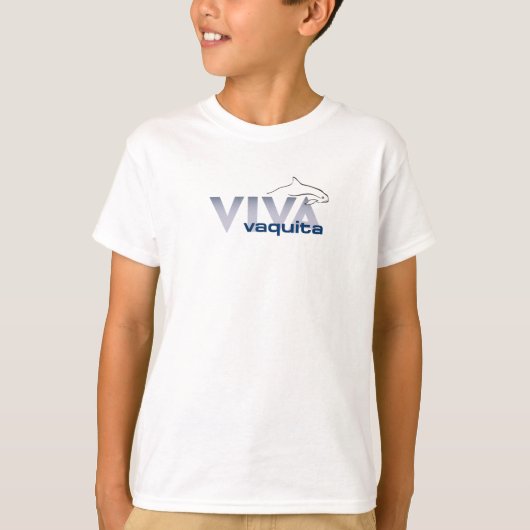 VivaVaquitaの子供のTシャツ Tシャツ (正面)