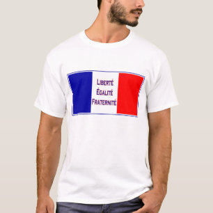 Viveのlaフランス、愛国心が強いViveのlaのRevlutionのフランス語 Tシャツ