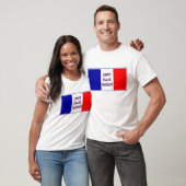 Viveのlaフランス、愛国心が強いViveのlaのRevlutionのフランス語 Tシャツ (ユニセックス)