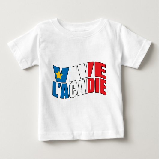 Viveのl'acadie ベビーTシャツ (正面)