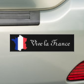 vive laフランス バンパーステッカー (車上)