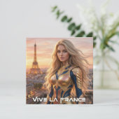 VIVE LA FRANCE カード (スタンド正面)