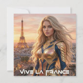 VIVE LA FRANCE カード (正面)