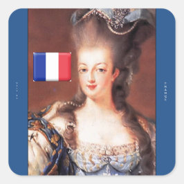 Vive La France Marie Antoinetteスタンプ スクエアシール