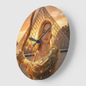 VIVE LA FRANCE - PARIS ラージ壁時計 (傾斜)