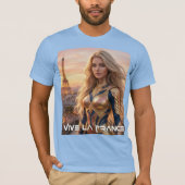 VIVE LA FRANCE - PARIS Tシャツ (正面)