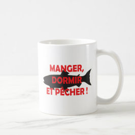 Vive la pêche ! コーヒーマグカップ