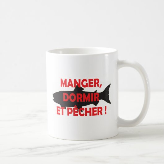 Vive la pêche ! コーヒーマグカップ (右)