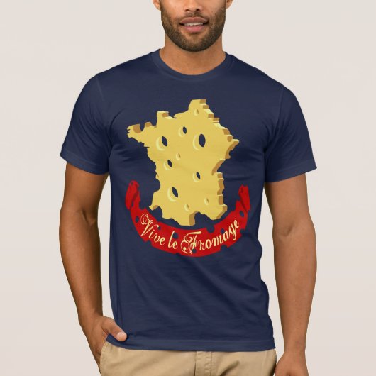 Vive le Fromage Tシャツ (正面)