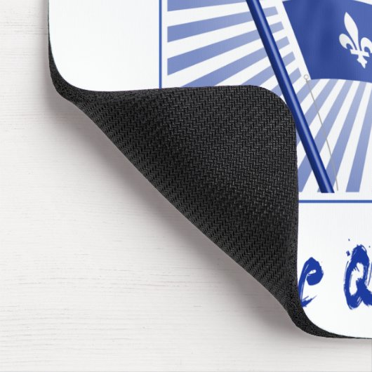 Vive le Quebeccのlibre! マウスパッド (コーナー)