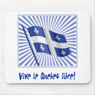 Vive le Quebeccのlibre! マウスパッド