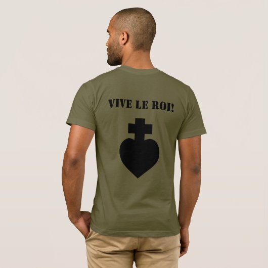 Vive le Roi!( Tシャツ (裏面フル)