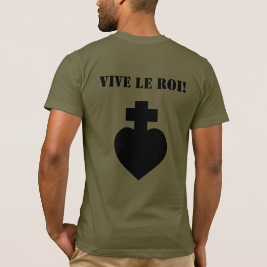 Vive le Roi!( Tシャツ (裏面)