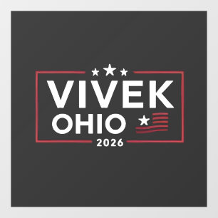 Vivek 選 Ramaswamy氏2026年オハイオ州知事 ウィンドウサイン