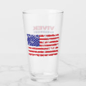 Vivek Ramaswamy氏2024年社長代行 タンブラーグラス (裏面)