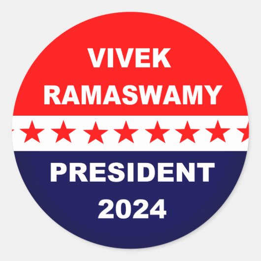 Vivek Ramaswamy社長2024 ラウンドシール (正面)