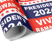 Vivek Ramaswamy社長2024 ラッピングペーパー (ロールコーナー)