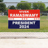 Vivek Ramaswamy社長2024 横断幕 (インサイチュ)
