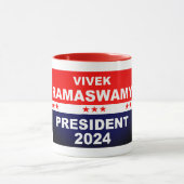 Vivek Ramaswamy President 2024 マグカップ (中央)