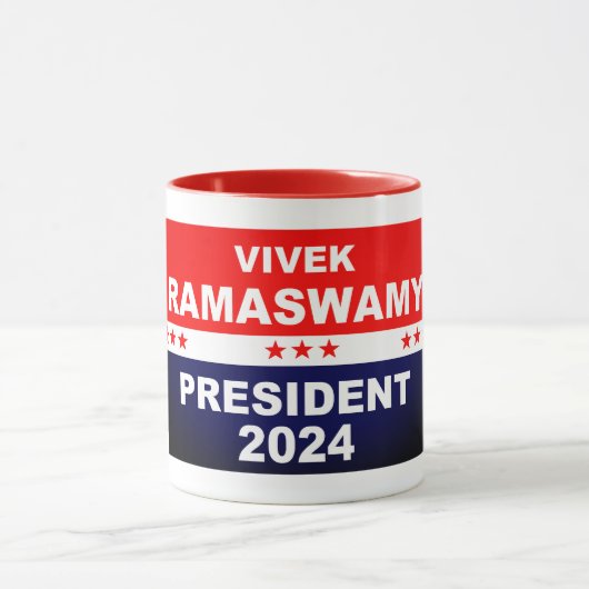 Vivek Ramaswamy President 2024 マグカップ (中央)
