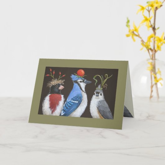 vivian greeting cardcard カード (黄色い花)