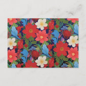 VIVIAN I :の結婚詳細カード エンクロージャーカード (裏面)