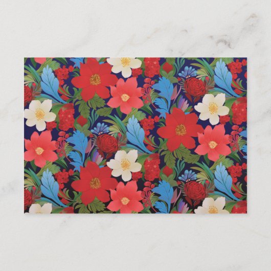 VIVIAN I : 結婚出欠カード エンクロージャーカード (裏面)