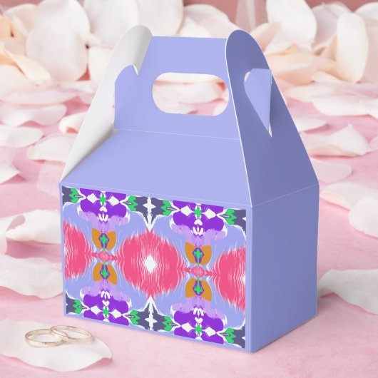 Vivid Aurora Kaleidoscope Electric Bloom フェイバーボックス (ウェディング)