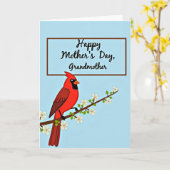 Vivid Avian Mothers Day Card カード (黄色い花)