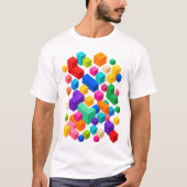 Vivid Blockscape Tシャツ (正面)
