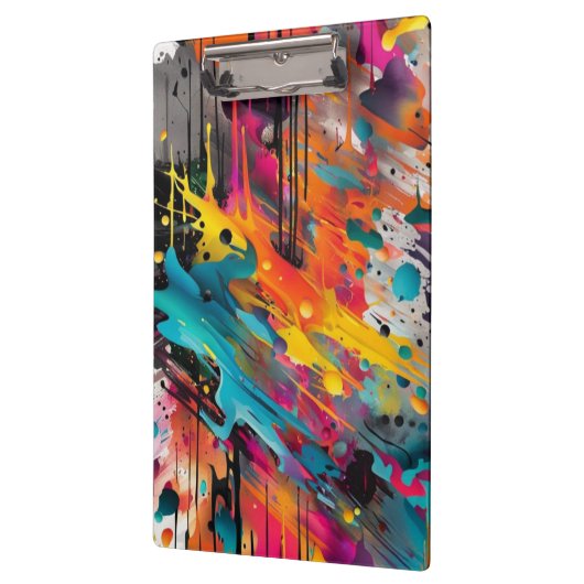 Vivid Chaos Splash Graffiti クリップボード (左)